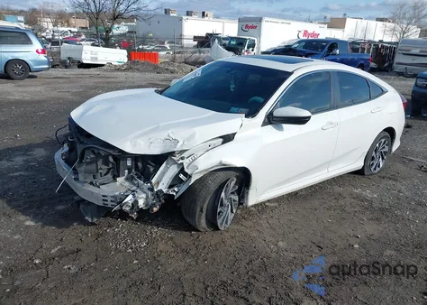2016 Honda Civic Ex z USA, uszkodzony, nr VIN 19XFC2F76GE235201